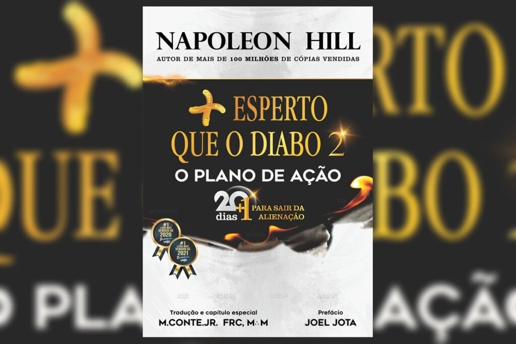 O livro ‘Mais esperto que o Diabo 2: O plano de ação’ ensina o leitor a fugir do hábito da alienação (Imagem: Reprodução digital | Citadel Editora)