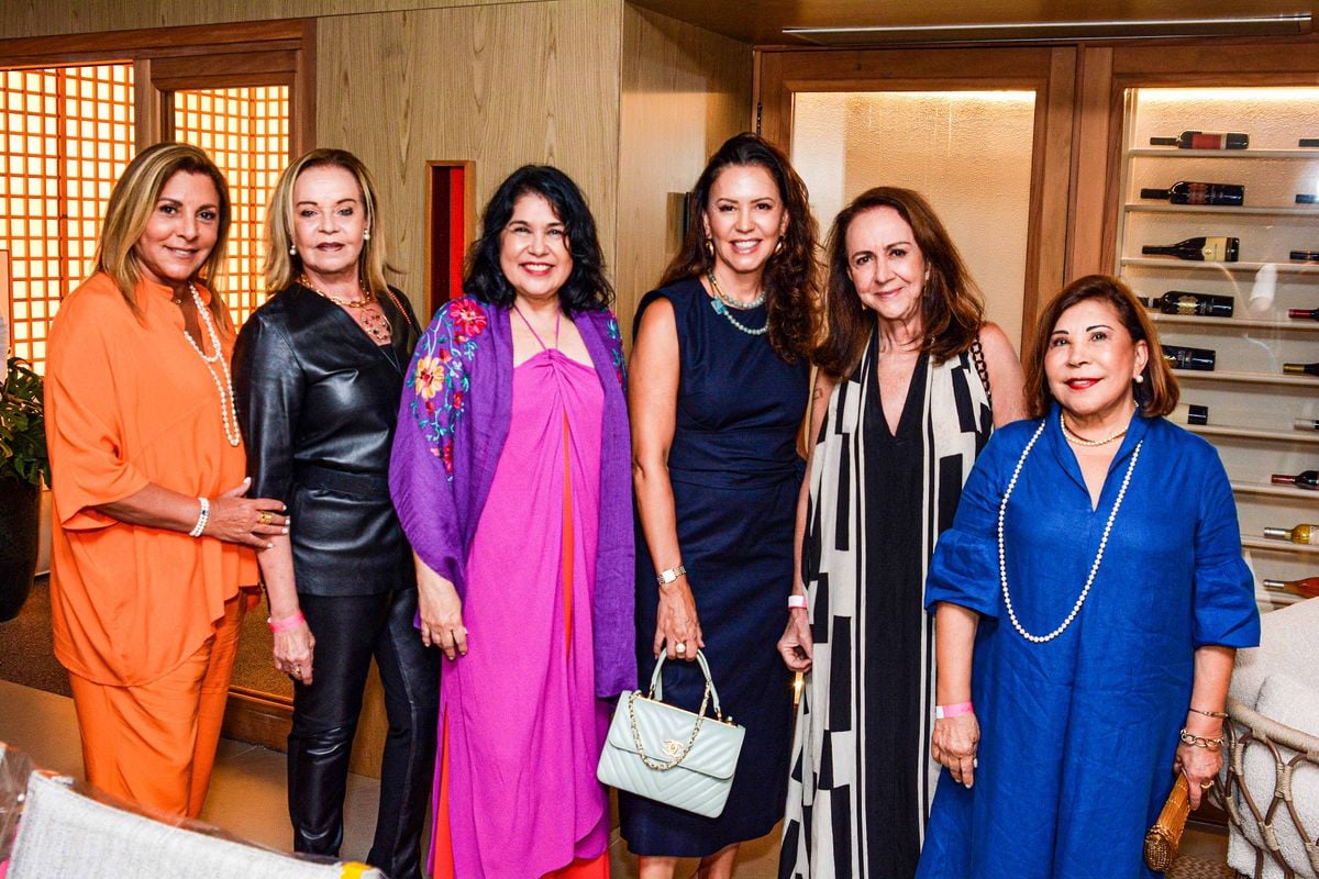 Heliane Duarte, Rita Garajau, Rita Tristão, Heliene Del Esposti, Penha Colodetti, Luzia Toledo