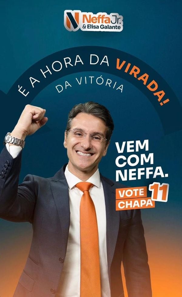 Publicação feita no Instagram de Neffa Junior pouco antes de protocolar a desistência