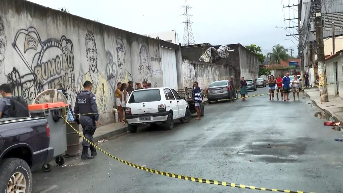 Rua onde homicídio aconteceu em Mário Cypreste, Vitória