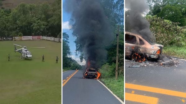 No veículo também estavam o motorista e duas mulheres, sendo que uma delas e a criança, ficaram feridas; o bebê foi socorrido de helicóptero e levado para um hospital de Vitória