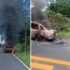 Imagem - Bebê sofre queimaduras após carro pegar fogo no Sul do ES