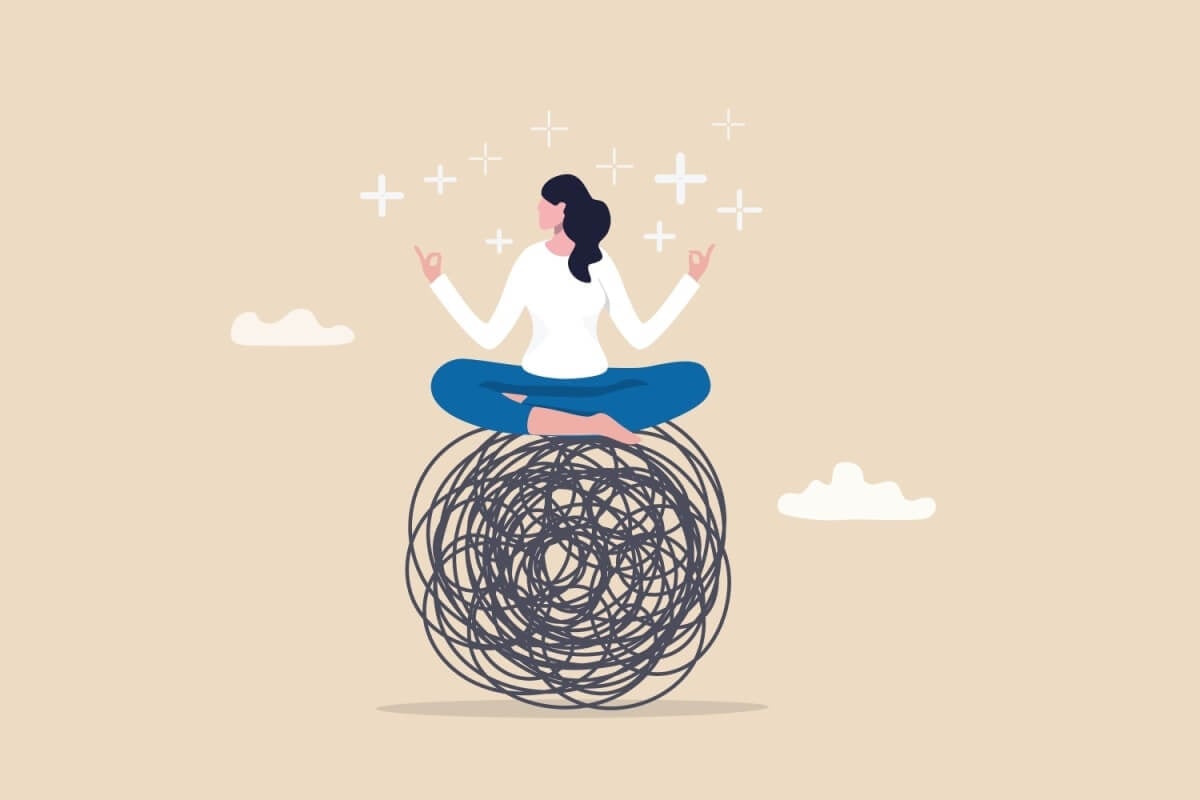 A prática de mindfulness é uma aliada no combate à ansiedade e ao estresse (Imagem: eamesBot | Shutterstock)