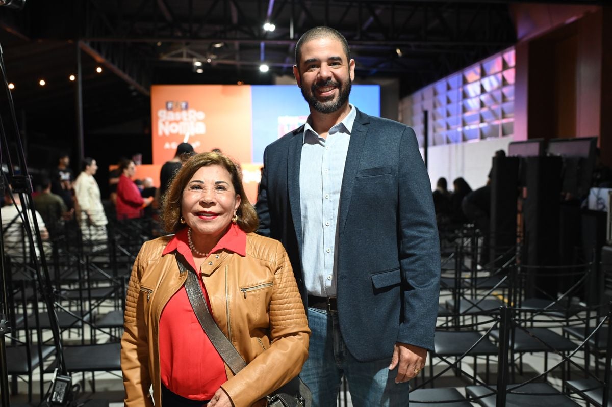 Luzia Toledo e Marcus Gregório Serrano (Diretor Presidente da Companhia de Desenvolvimento, Inovação e Turismo de Vitória)