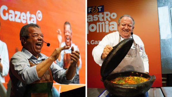 Juarez Campos, José Almiro, Igor Trarbach, Dulci Pogian, Renato Santos e Mariana Salim apresentaram receitas com direito a degustação, na sexta-feira (15)