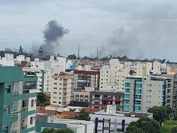 Fumaça na ArcelorMittal por Leitor AG