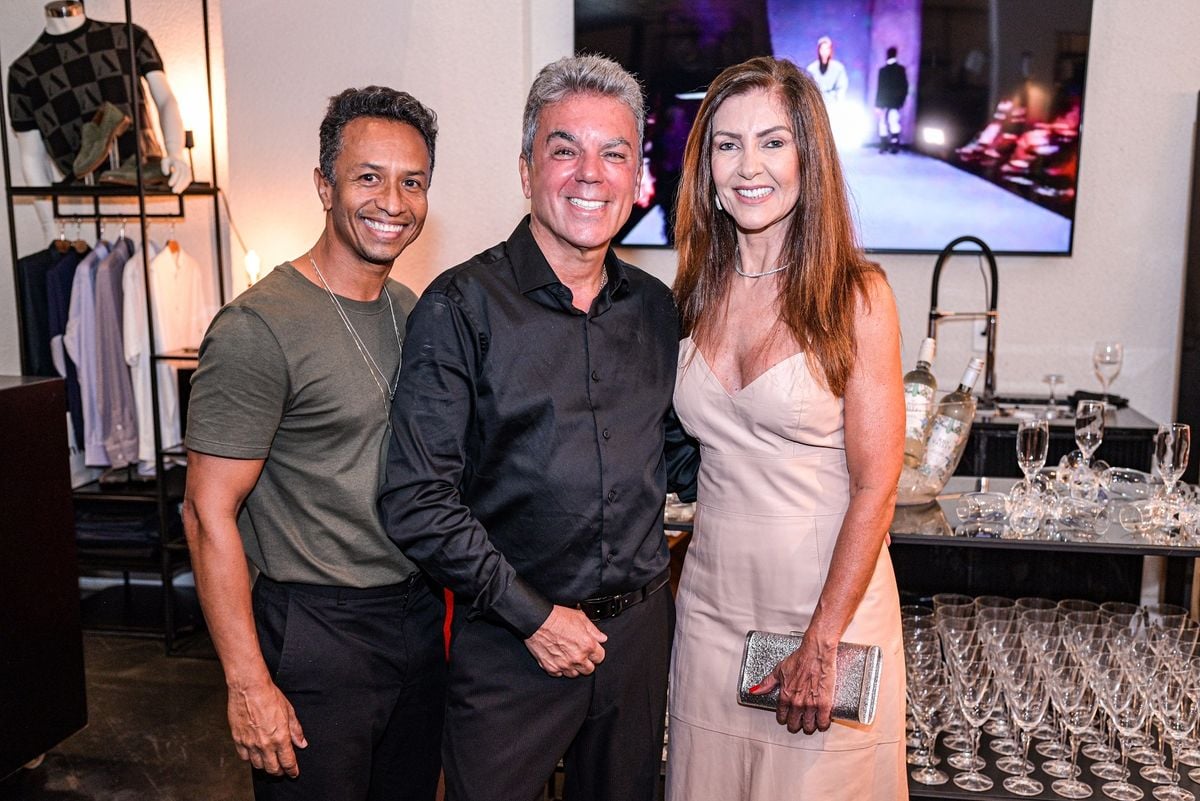 Andrezinho Castro, Ivan Aguilar e Eliana Lyra