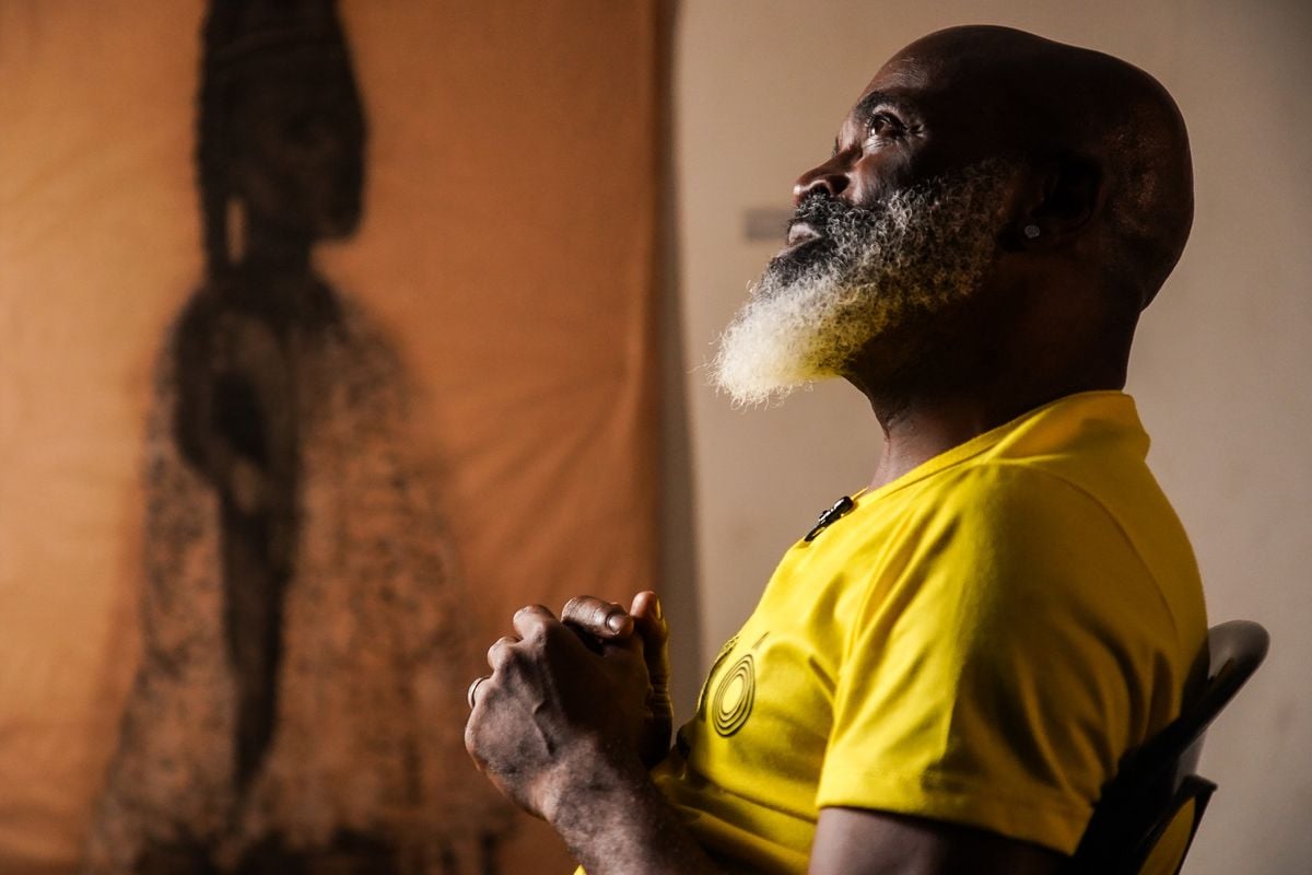 Elídio Netto, da companhia Negraô, primeira companhia de dança afro do ES