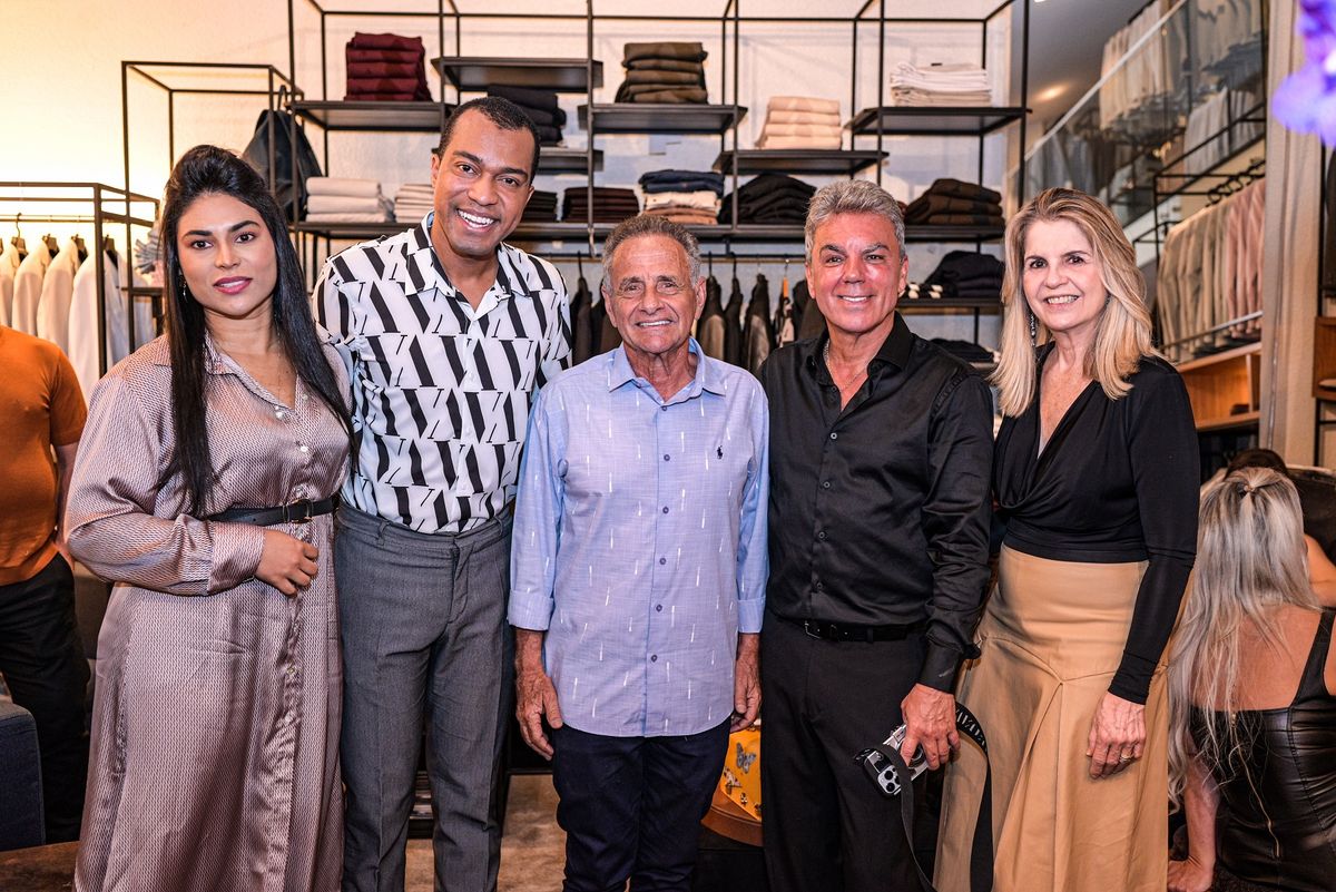 Emanuelle Gastin, Marlon Vianna, Carlos Manato, Ivan Aguilar e Soraya Manato