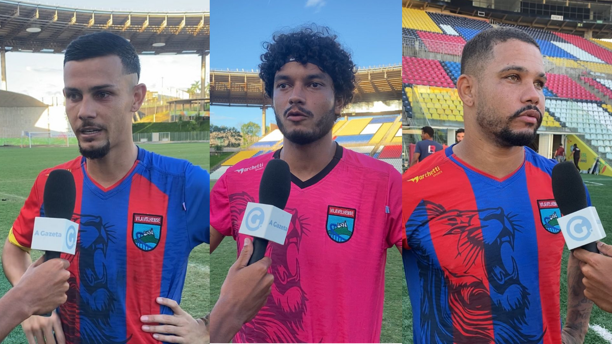 Matheus Firmino, Marcelo e Jarles, do Vilavelhense