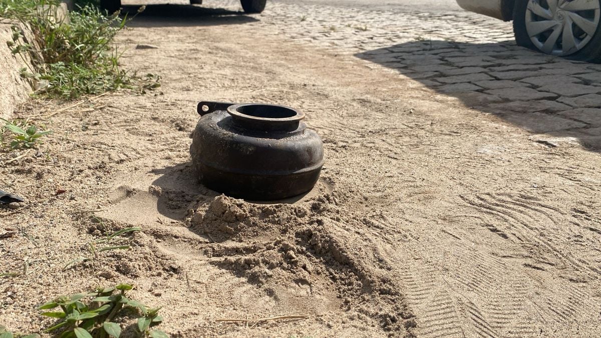 Turbina estava sendo carregada na caixa de ferramentas da carreta e soltou