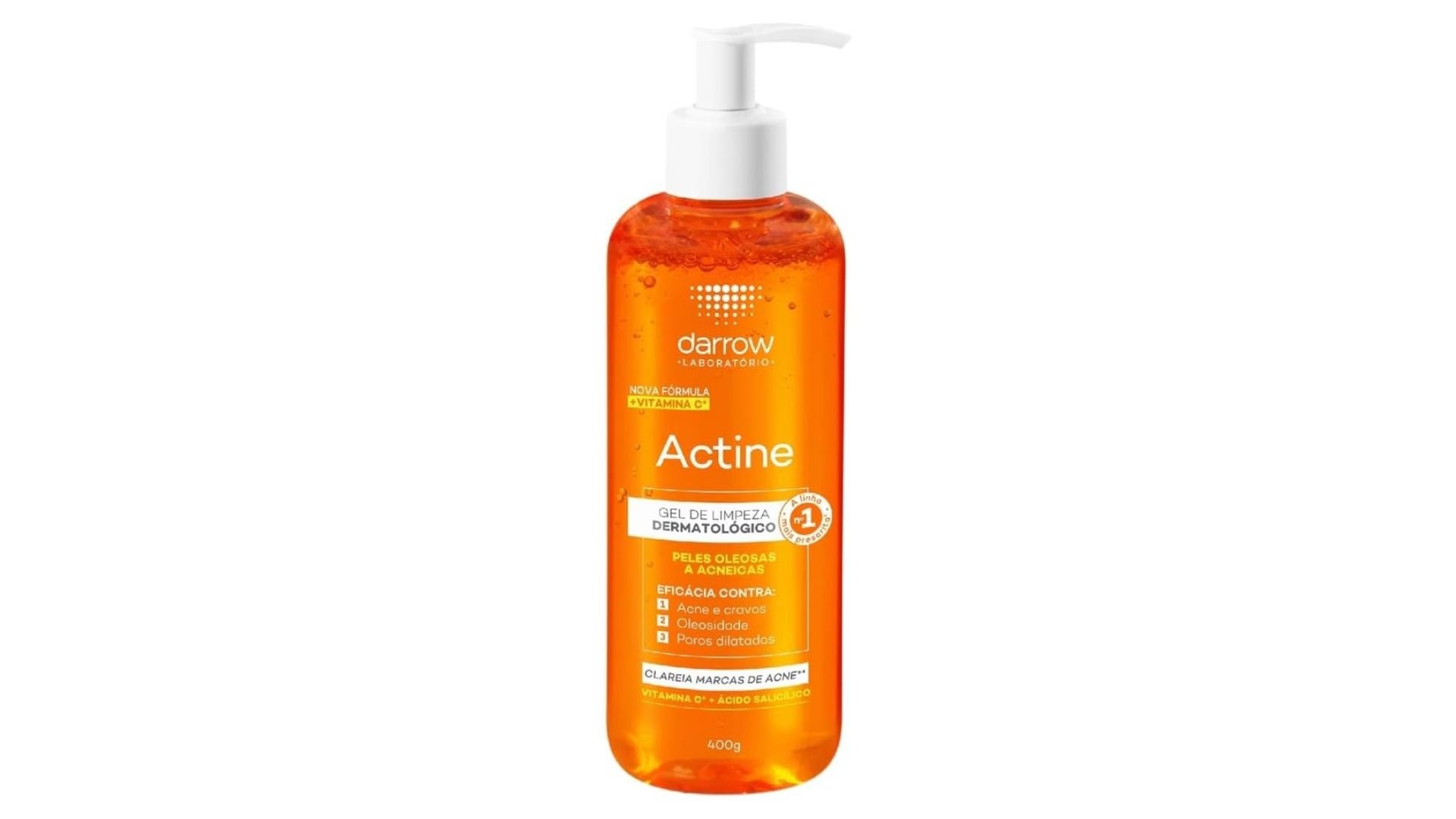 Actine Gel de Limpeza Facial, da Darrow