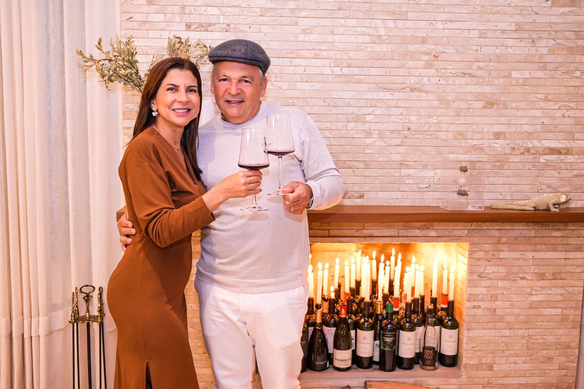 Jane Rocha e Celso Fiorese