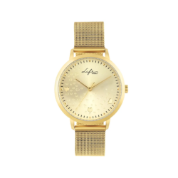 Relógio Life Amor Feminino Aço Dourado