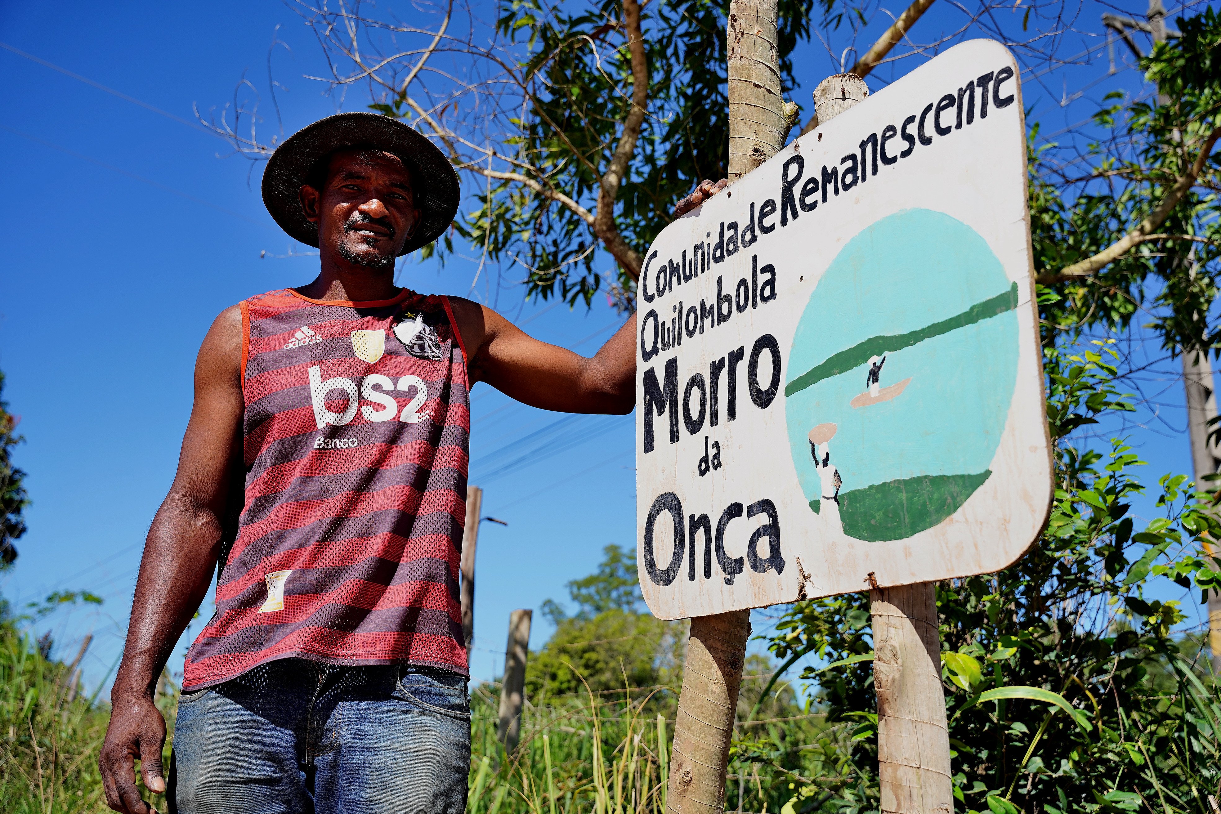 Território quilombola de Morro da Onça, em Conceição da Barra, Norte do Espírito Santo