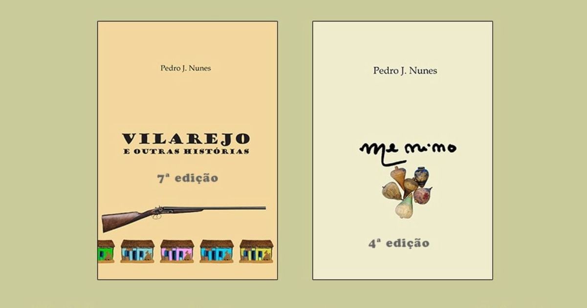 Os livros do escritor Pedro J. Nunes que serão relançados