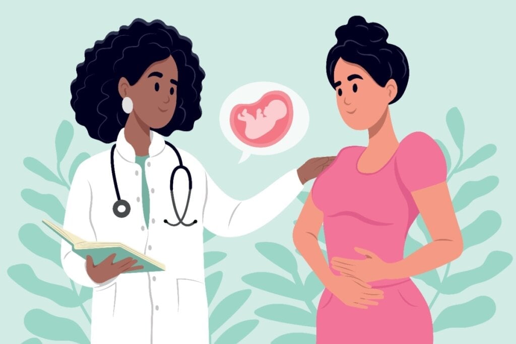 Apesar dos obstáculos causados pela endometriose, muitas mulheres conseguem engravidar naturalmente (Imagem: Nadiia Lapshynska | Shutterstock)