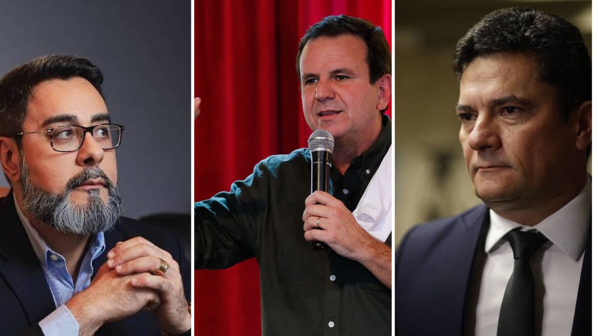 Marcelo Bretas, Eduardo Paes e Sergio Moro