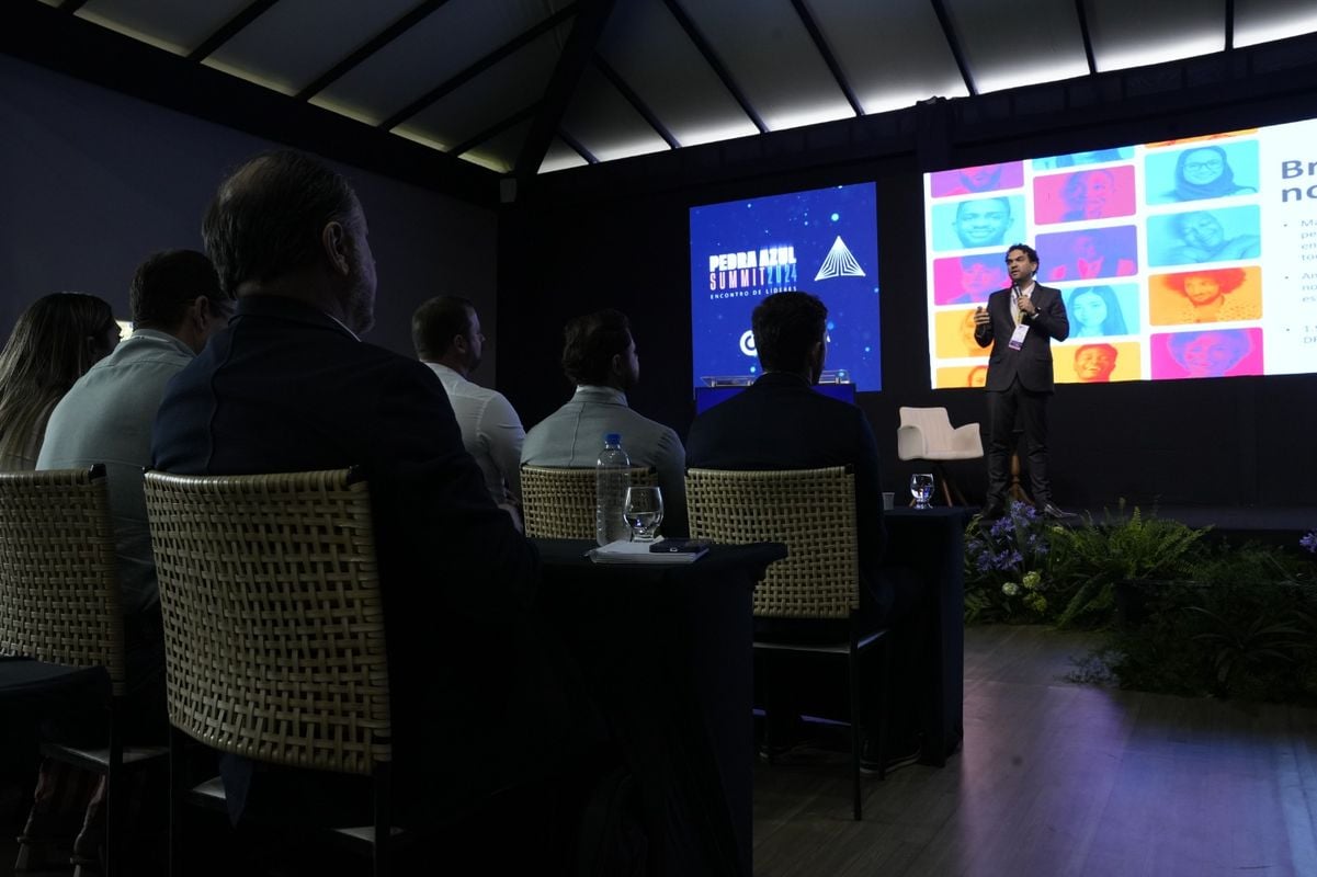 Pedra Azul Summit 2024 - Felipe Nunes, cientista político e diretor da Quaest por Carlos Alberto Silva