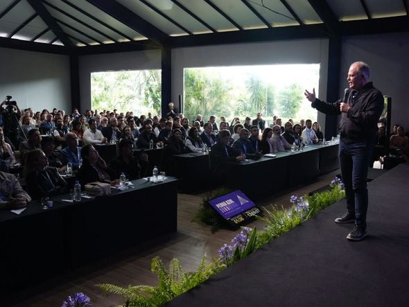Governador Casagrande no Pedra Azul Summit 2024 por Carlos Alberto Silva