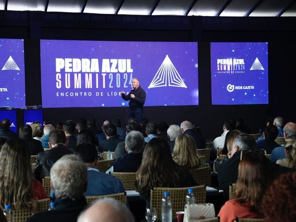Governador Casagrande no Pedra Azul Summit 2024 por Carlos Alberto Silva