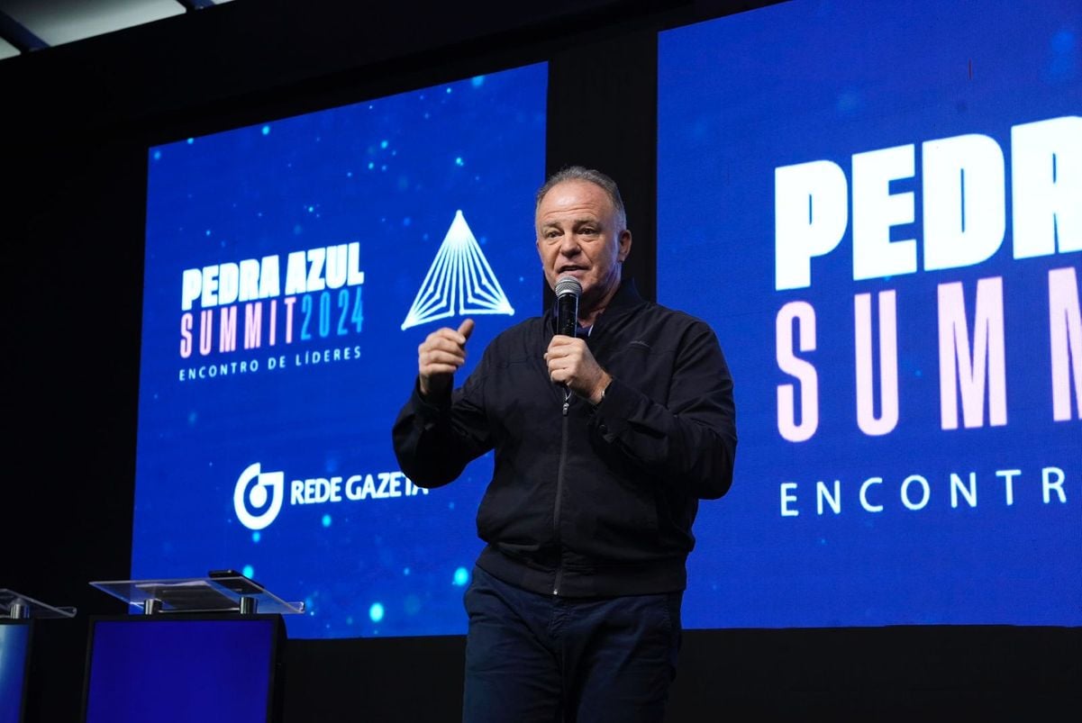 Governador Casagrande no Pedra Azul Summit 2024 por Carlos Alberto Silva