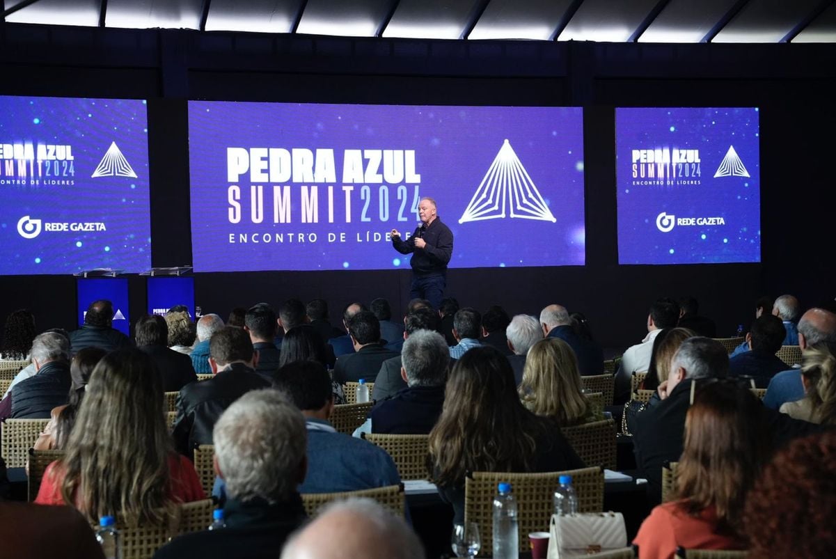 Governador Casagrande no Pedra Azul Summit 2024 por Carlos Alberto Silva