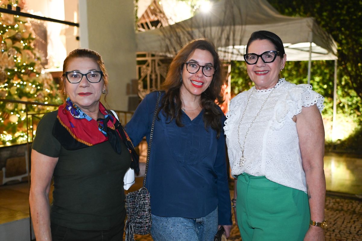 Idalbinha Soneghet, Rosa-Nina Liebermann e Regina Soneghet