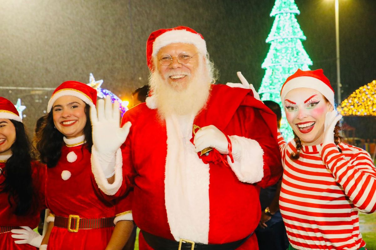 Inauguração da Vila Natalina de Cariacica. por Claudio Postay / Prefeitura de Cariacica