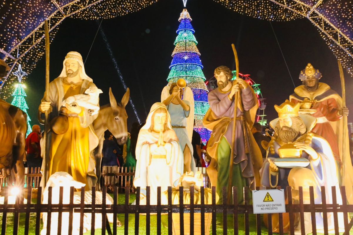 Inauguração da Vila Natalina de Cariacica. por Claudio Postay / Prefeitura de Cariacica