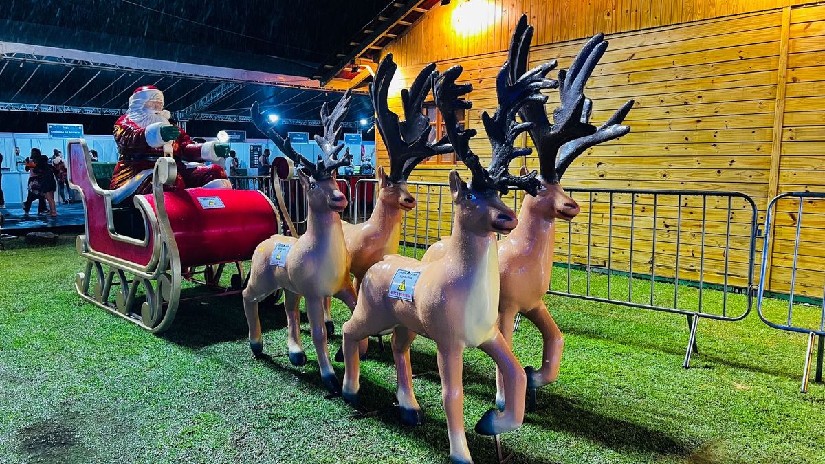 Inauguração da Vila Natalina de Cariacica. por Claudio Postay / Prefeitura de Cariacica