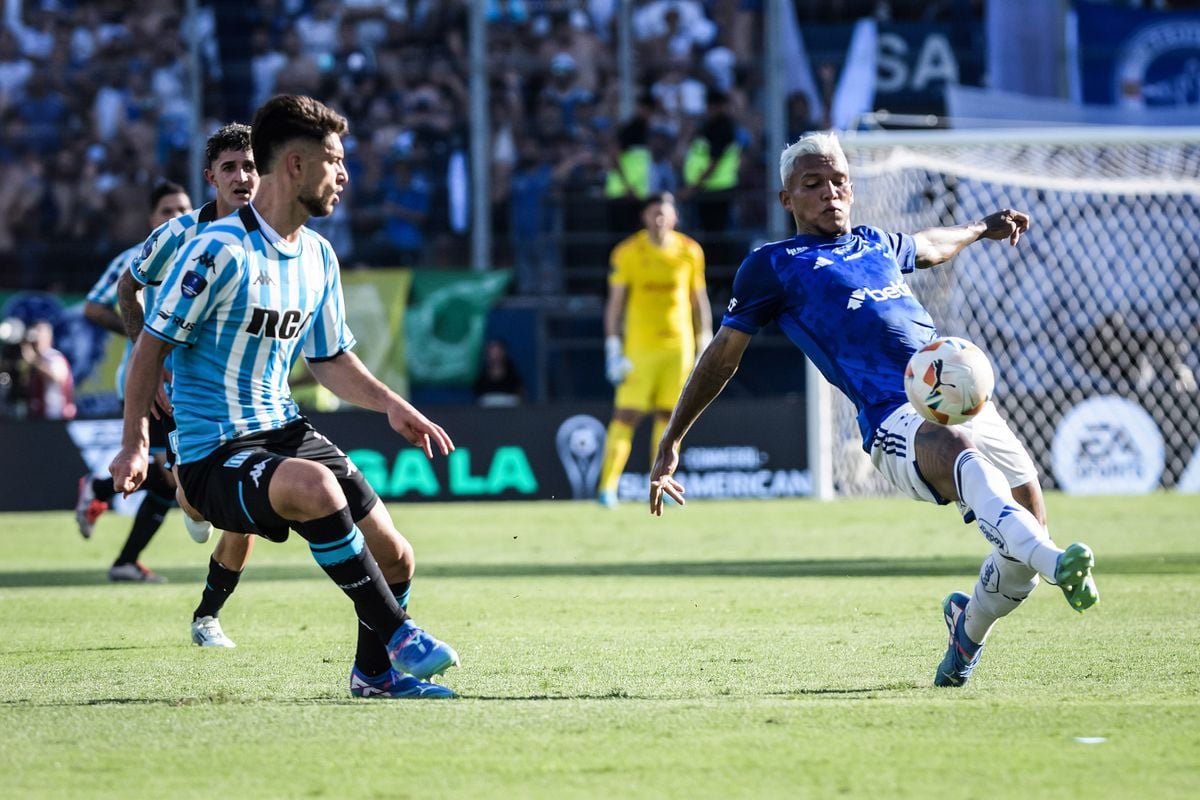 O Cruzeiro foi derrotado pelo Racing na final da Copa Sul-Americana