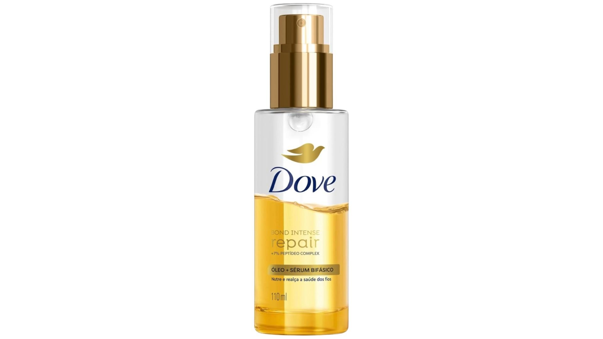 Óleo + Sérum Bifásico Bond Intense Repair, de Dove