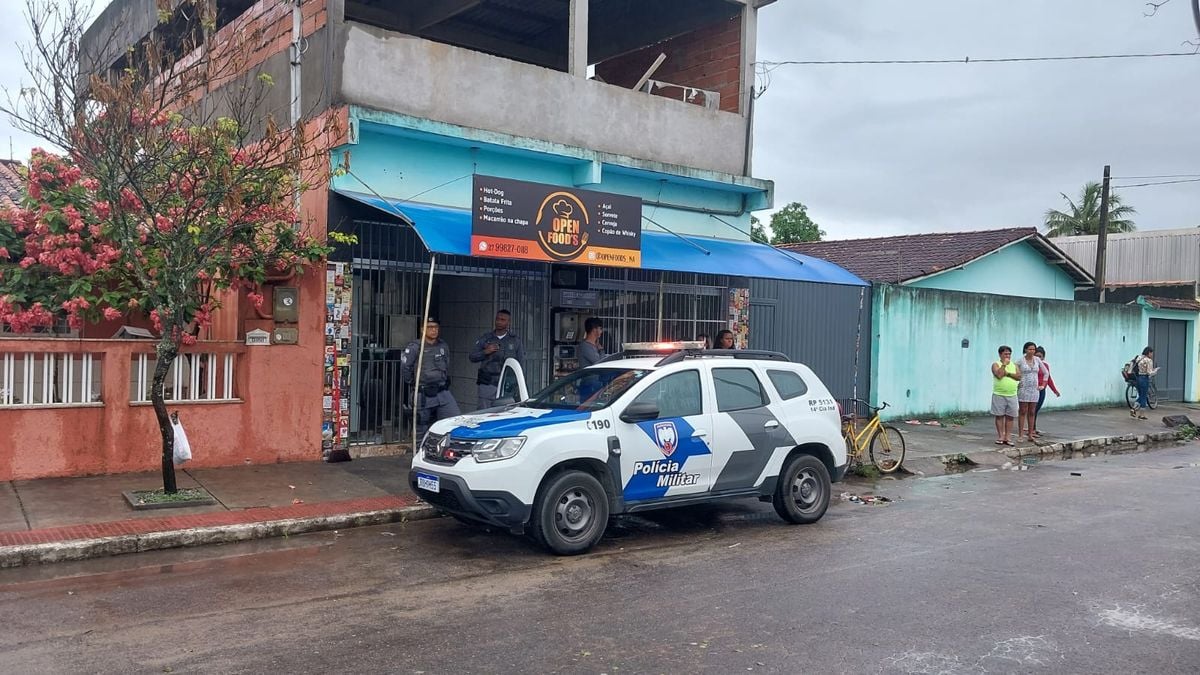 Triplo homicídio em Nova Almeida:local do crime