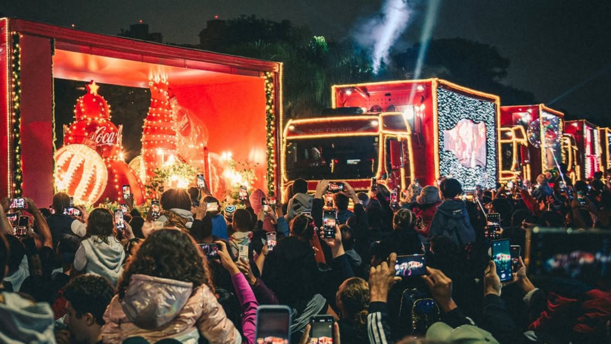 Caravana da Coca-Cola no Natal de 2023