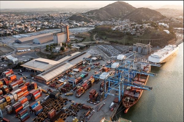 A Vports investiu R$ 180 milhões no ES e já registrou a maior movimentação histórica do Porto de Vitória