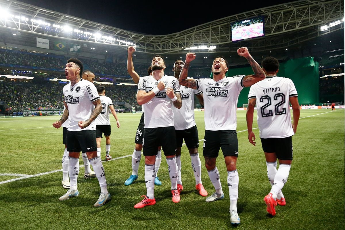 O Botafogo atropelou o Palmeiras no Allianz Parque