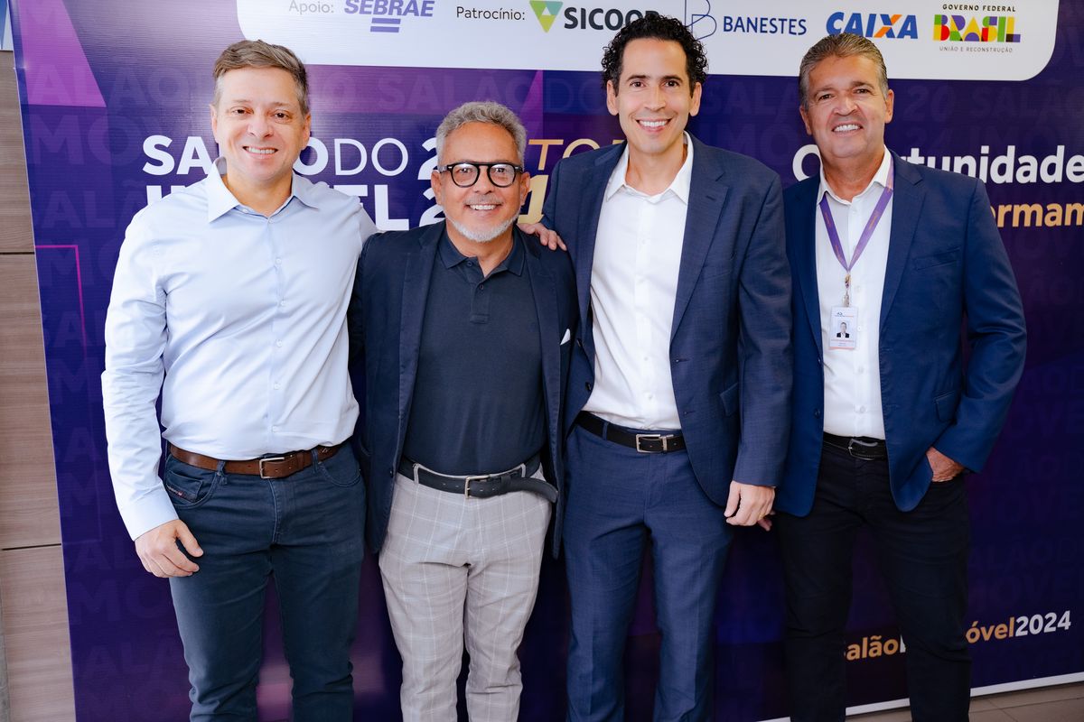 Ricardo Gava, Renato Avelar, Eduardo Fontes e Flávio Dantas