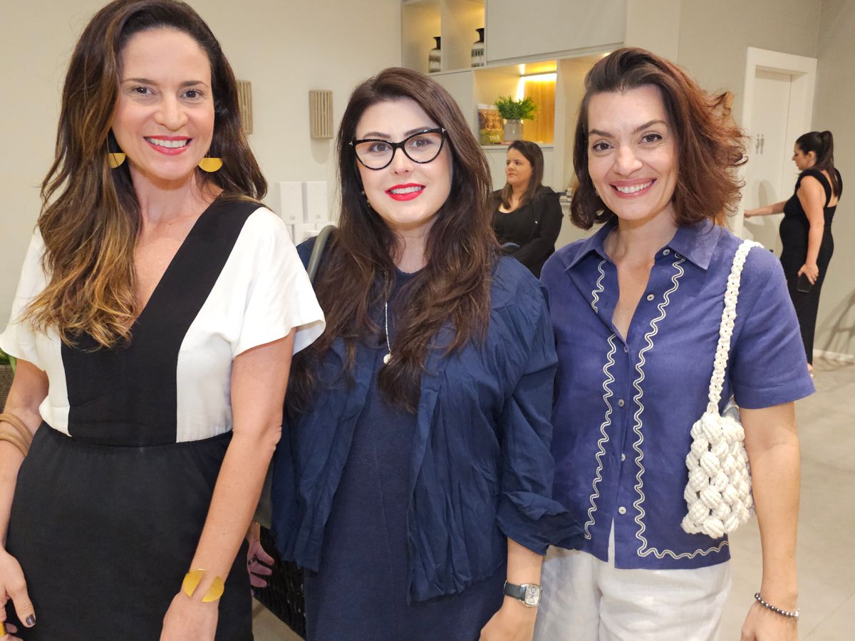 Andrea de Pinho, Ivana Izoton e Karen Moro 