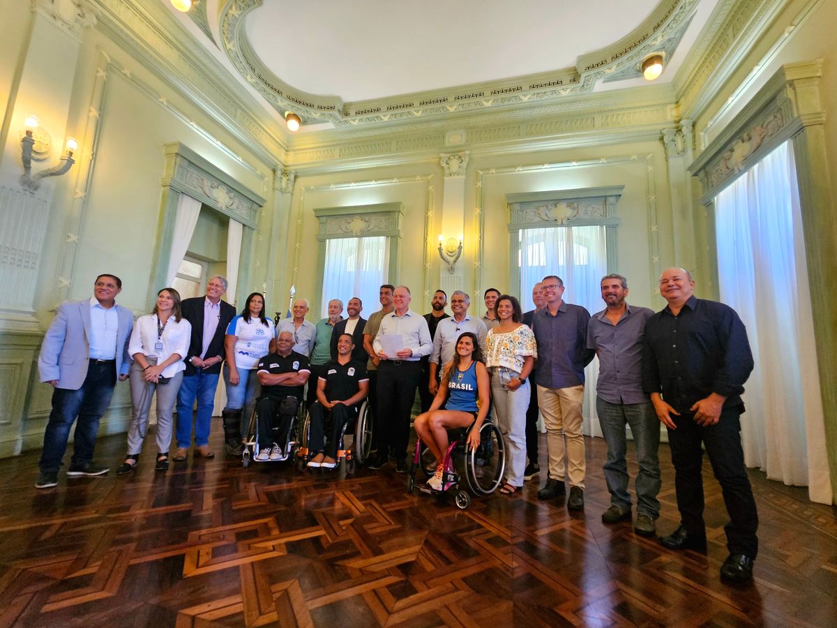 Governador do ES, Renato Casagrande, recebeu aos convidados na manhã desta quarta-feira (27).