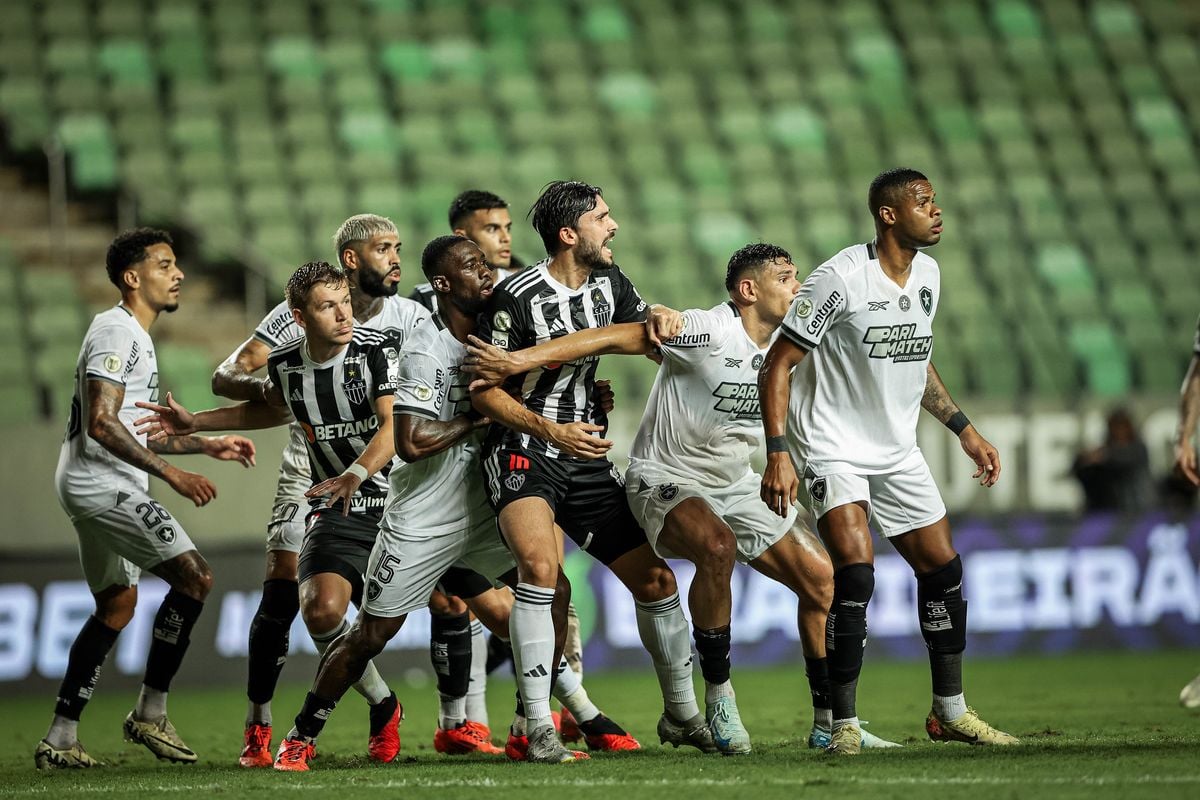 Atlético MG x Botafogo pelo Brasileirão