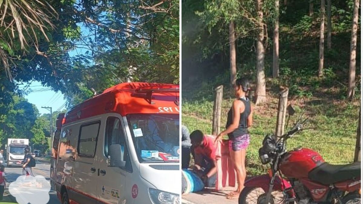 Idoso é atropelado por moto em Conduru 