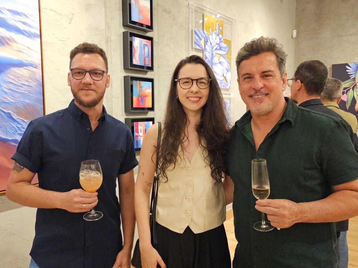 Douglas Passos, Ana Cassani e Denilson Coelho