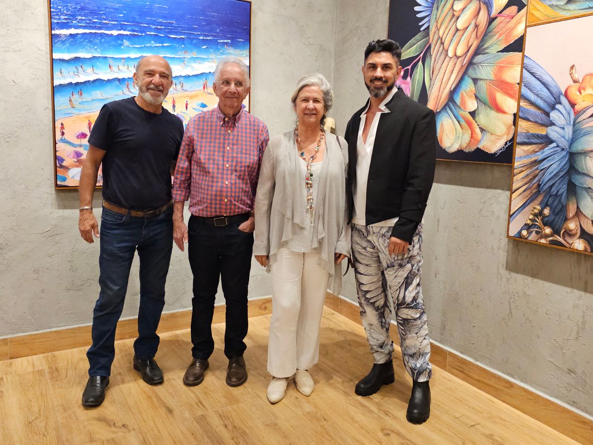 Hilal Sami Hilal, Antonio Maia, Thais Hilal e Ivan Coelho 