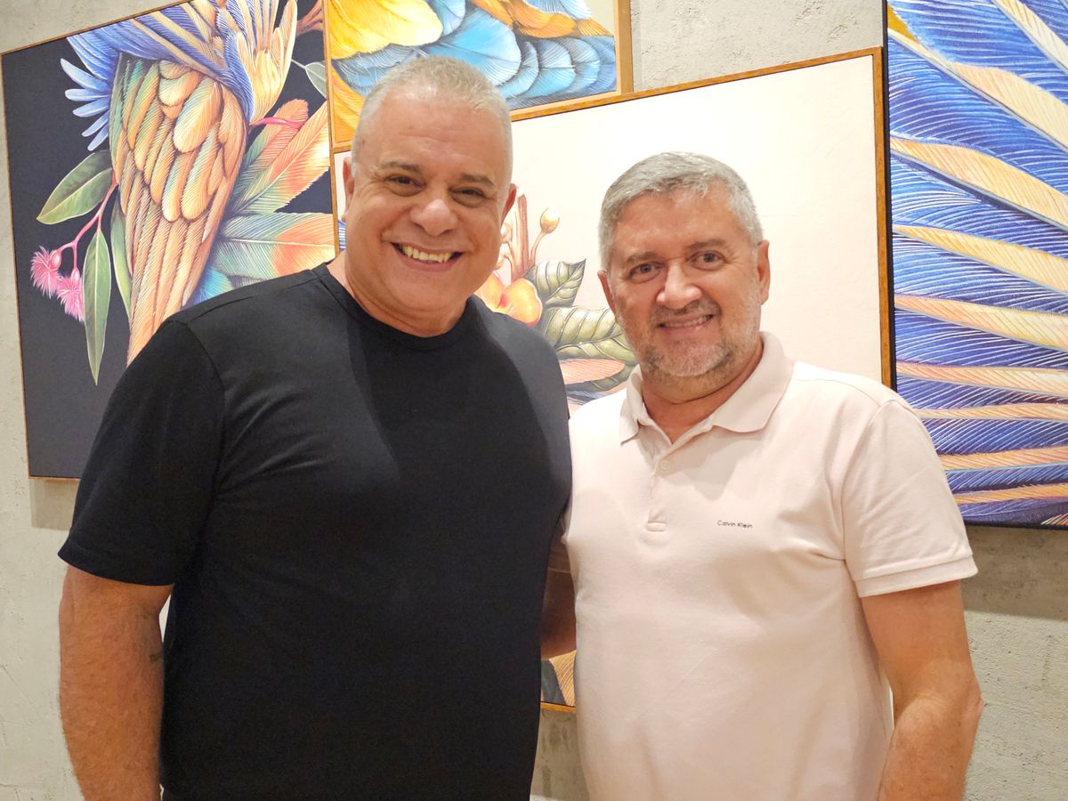 Ivan Lopes e Geraldo Lino