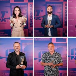 Premiação aconteceu na noite de sexta-feira (29), em Vitória; dos 18 prêmios finalistas, oito funcionários da Rede Gazeta levaram nove prêmios