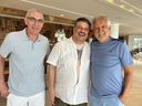 Décio Chieppe, Antônio Carlos Leite e Danilo Martins