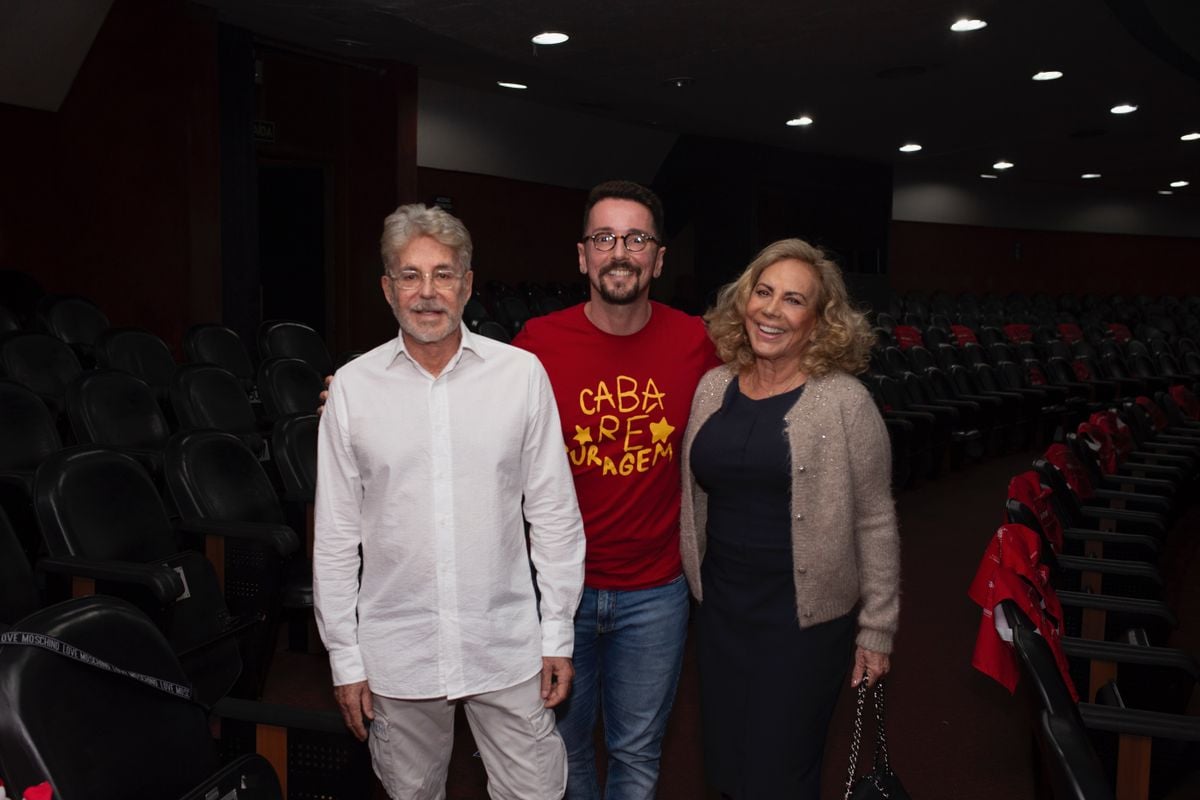 o CEO da WB Produções,  Wesley Telles, com  Arlete Salles e Edwin Luisi