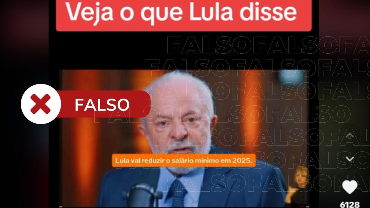 Projeto Comprova: É falso post que afirma que Lula vai reduzir o salário mínimo em 2025