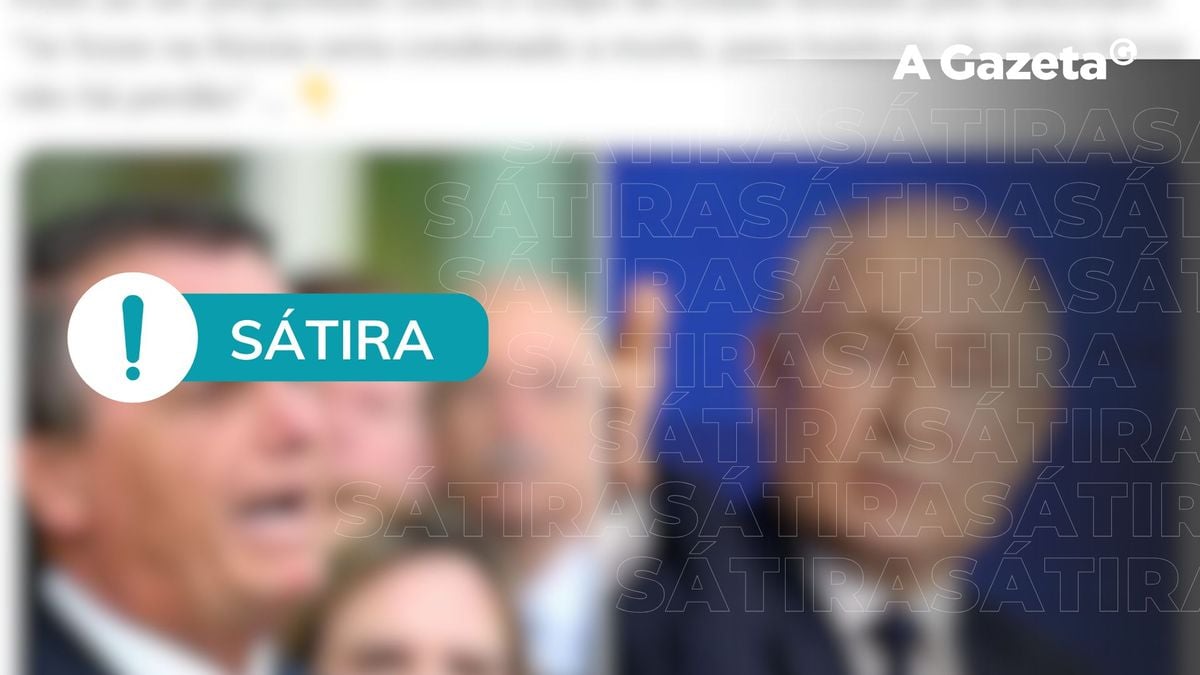 Projeto Comprova: Post que atribui a Putin fala sobre pena de morte para Bolsonaro é satírico